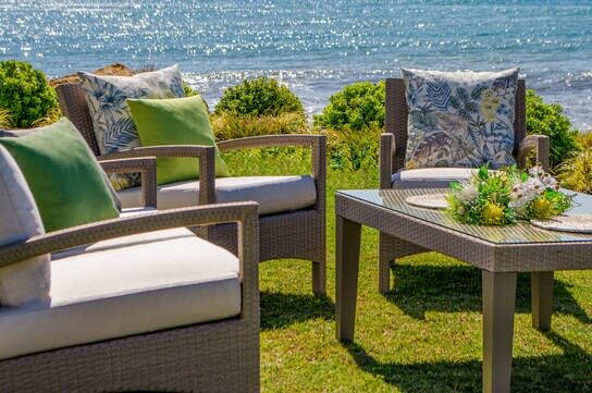 Picture of garden sofas set in Costa del Sol