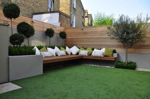 Garden corner sofas and terrace cushions made in Spain