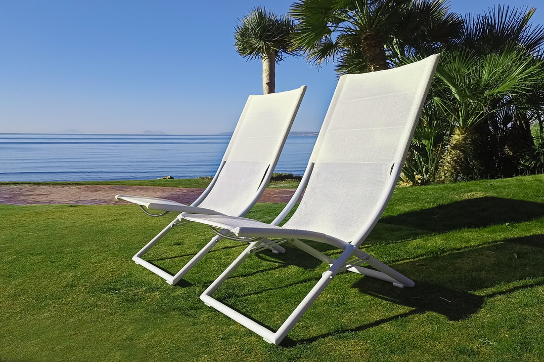 High outdoor furniture for La Costa del sol