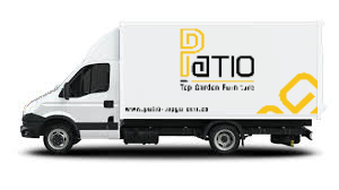 delivery service of all kind of garden sofas, dining rooms, daybeds or sunloungers in la costa del sol
